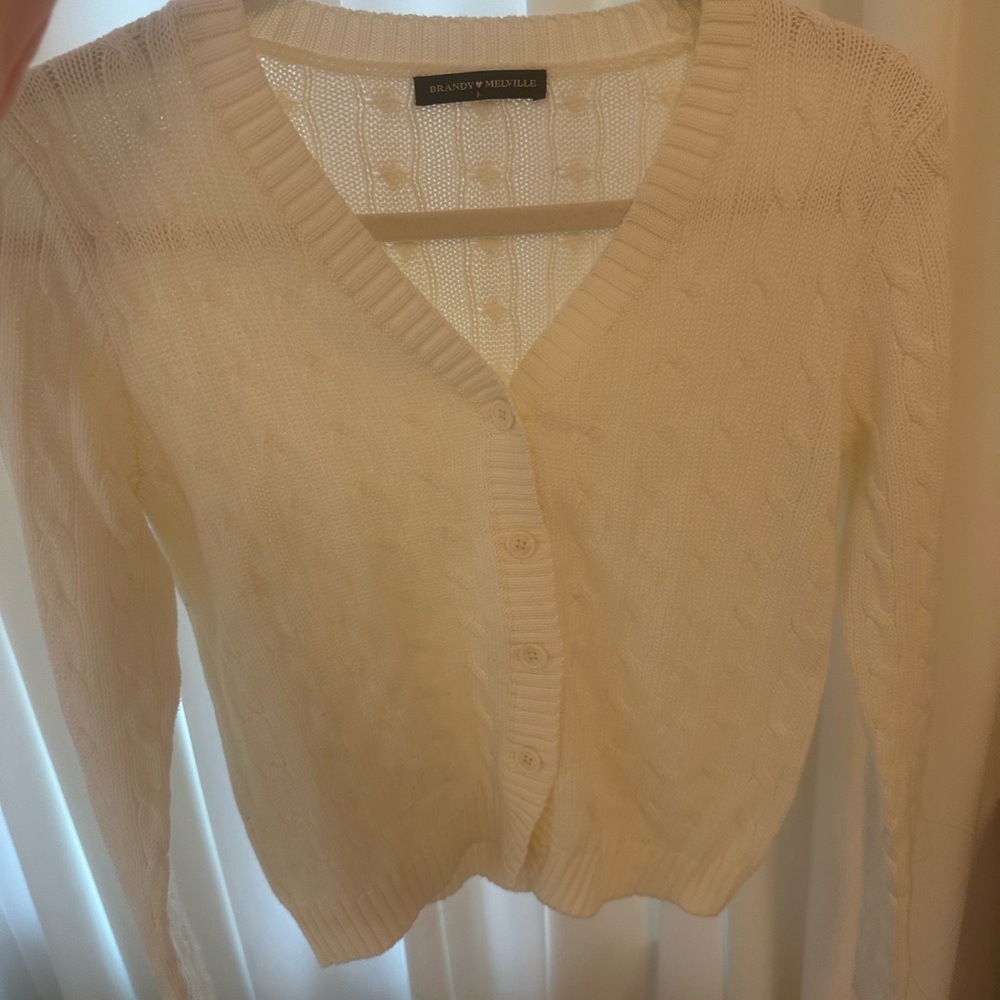 Brandy Melville Cable Knit Cardigan